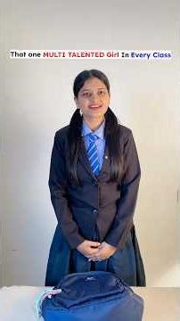Multi Talented Girl 👧 #school #life #suchitiwari #ytshorts