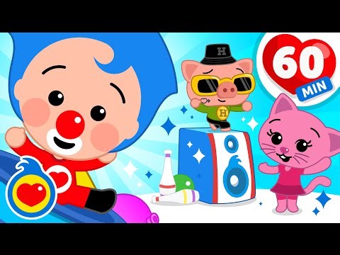 Cabeza, Hombro, Rodilla y Pie 🎶🕺 Y Más Canciones Infantiles Para Bailar (60 Min) | Plim Plim