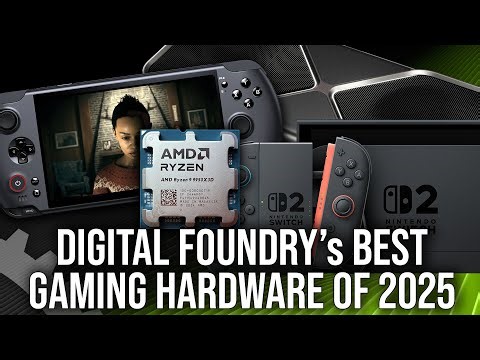 Digital Foundry's Best Gaming Hardware 2025: Switch 2, GPD Win 5, RTX 5090, Ryzen 9950X3D + More!