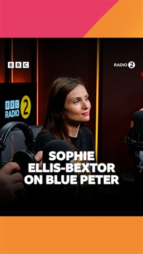 A very young Sophie on Blue Peter 🥹 Listen to Radio 2 All Stars with Sophie Ellis-Bextor, OJ Borg, Shaun Keaveny and Dermot O’Leary on BBC Sounds 🧡 | BBC Radio 2