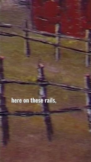 Bob Ross adds rails to his farm fence. How do you add details to your paintings?