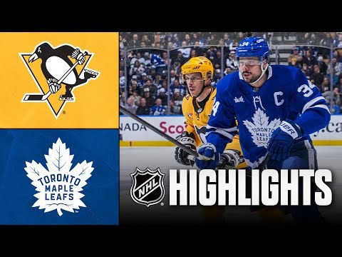 Penguins vs. Maple Leafs | NHL Highlights | December 23, 2025