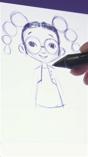 How to Draw Lily Hunter! ✍️ | Weather Hunters | PBS KIDS #Shorts