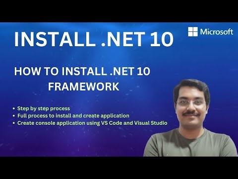 How To Install .Net 10 in Visual Studio 2022- 👉 Step By Step Guide