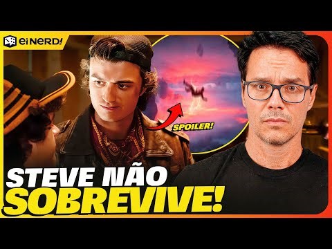 CONFIRMADO? STEVE VAI MORRER NO PRÓXIMO CAPÍTULO DE STRANGER THINGS 5