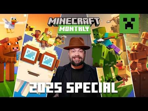 Minecraft 2025 in 5 Minutes 🎉 | MINECRAFT MONTHLY