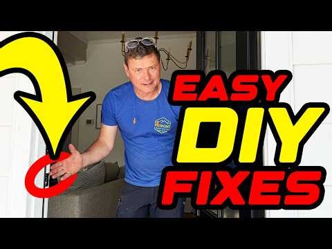 Fixing Common Old Home Problems | Drafty Windows & Door Latch Repair