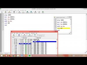 assembly language programming(ADD TWO 16 BIT NUMBERS)