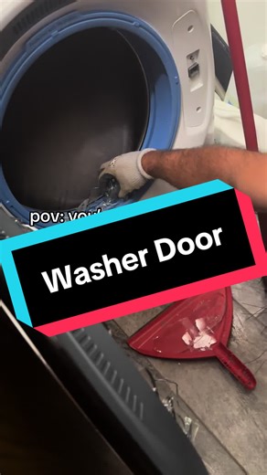 Explooding Washer Door: A Laundry Adventure