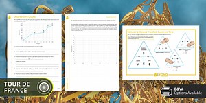 Tour de France Distance-Time Graphs Worksheet