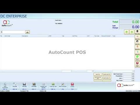 Autocount POS 5.0: How to Set Quantity