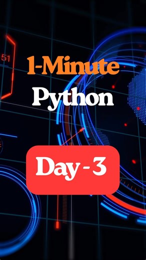 1-Minute Python Day 3 | How to Run Python Code