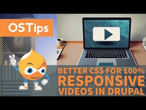 Better CSS for 100% Responsive Videos in Drupal