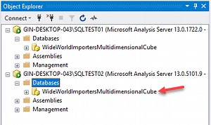 How to deploy SSAS cubes