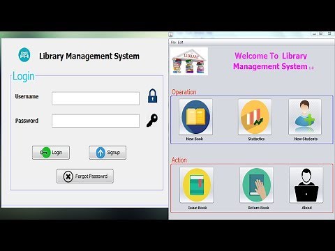 How to create Library management system in java Netbeans easily