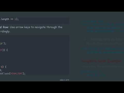 How to Fetch Data from Highlighted Table Row on Enter Key Press