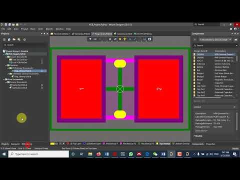 Library Loader for importing symbol footprint and 3D model in Altium Designer