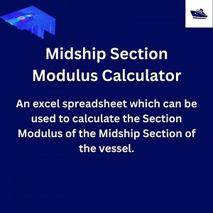 Midship Section Modulus Calculator