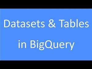 GCP Tutorial - 21 : BigQuery | BigQuery Studio Tour | BigQuery Datasets | BigQuery Tables