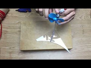 How to Make a Mini Wind Turbine to Light Up an LED at Home