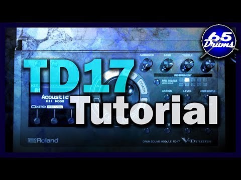 Roland TD17 Indepth Tutorial
