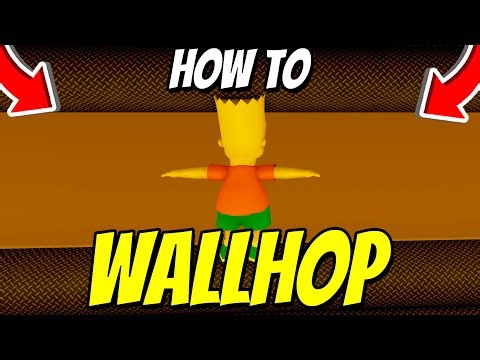 How To WALLHOP In You Vs Homer! (BEST METHOD) Roblox