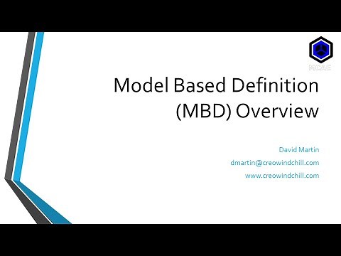 Creo Parametric - Model Based Definition (MBD) Overview
