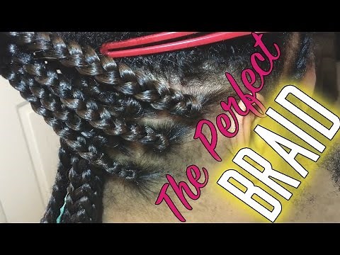 How To BOX BRAIDS for Beginners