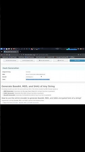Online Encoder & Hash Tool Base64, MD5, SHA1 Generator