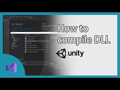 How to create DLL for Unity with Visual Studio