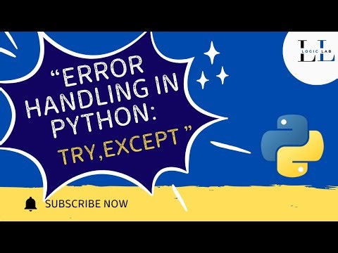 Error handling in python | Fix Runtime Errors Without Stopping the Program