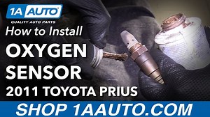 How to Replace Upstream O2 Oxygen Sensor 2010-15 Toyota Prius