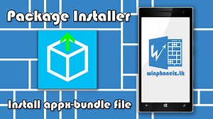 Package Installer Công cụ cài file APPX APPXBUNDLE
