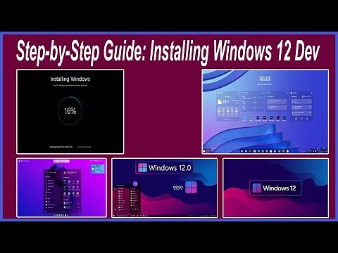 Step by Step Guide Installing Windows 12
