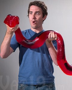 7-Foot Long, 26 Pound Gummy Python Candy!  — GeekTyrant