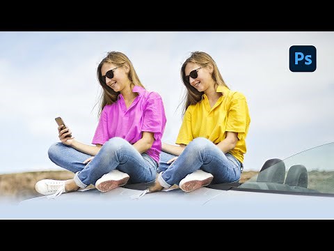 Comment facilement remplacer des couleurs dans Photoshop [Formation Photoshop débutants]