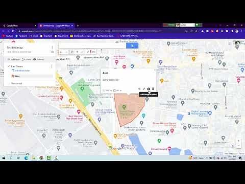 Add Layer, Edit Layers, Draw Lines And Areas In Google Map