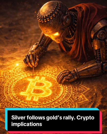 Silver Follows Gold's Rally: Crypto Implications
