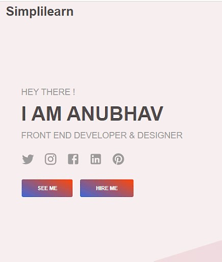 How To Create a React JS Portfolio Project? | Simplilearn