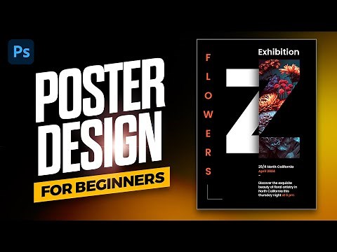 Poster Design Photoshop Tutorial for Beginners !!