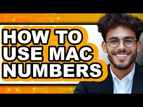 How to Use Mac Numbers (only Way)