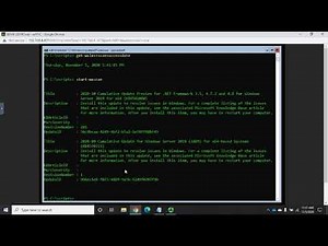 Installing Windows Updates from PowerShell