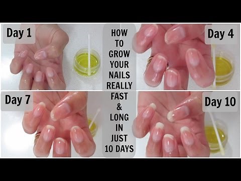 How to grow your nails really fast and long in just 10 days | Mamtha Nair