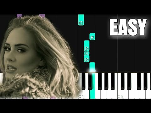 Adele - Hello | EASY Piano Tutorial