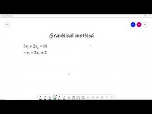 graphical method - طرق عددية