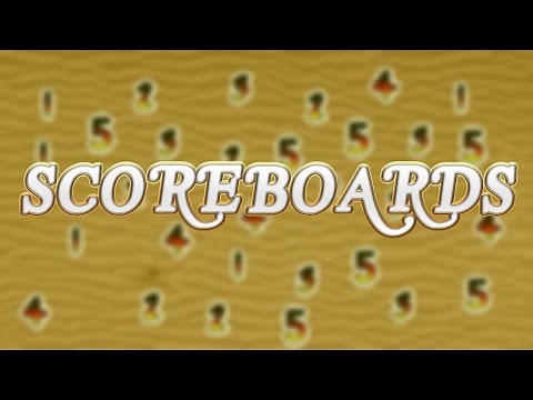 How to use the /scoreboard command - Minecraft Tutorial