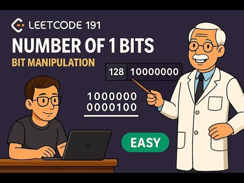 HOW - LeetCode 191 | Number of 1 Bits [easy]