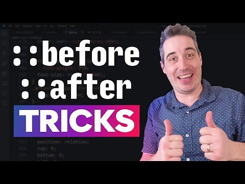 Three fun uses for ::before and ::after