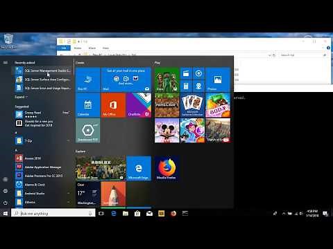 How to install Microsoft sql server management studio 2005 on windows 10