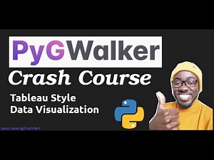 PyGWalker Crash Course - Data Visualization Like Tableau In Python